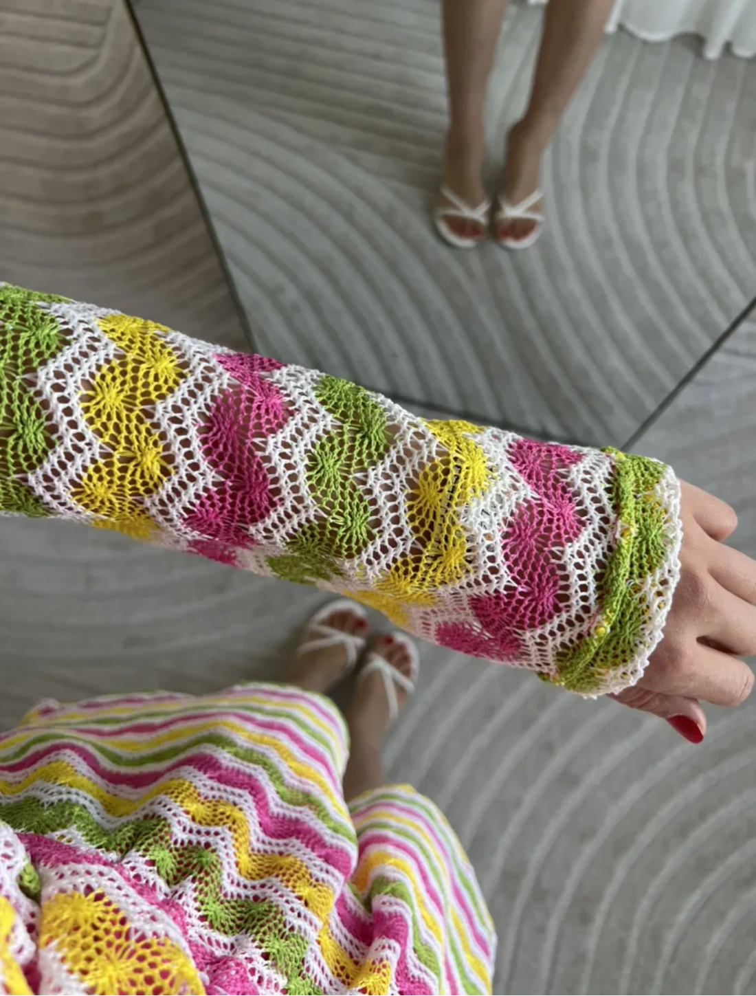 Multicolour playsuit