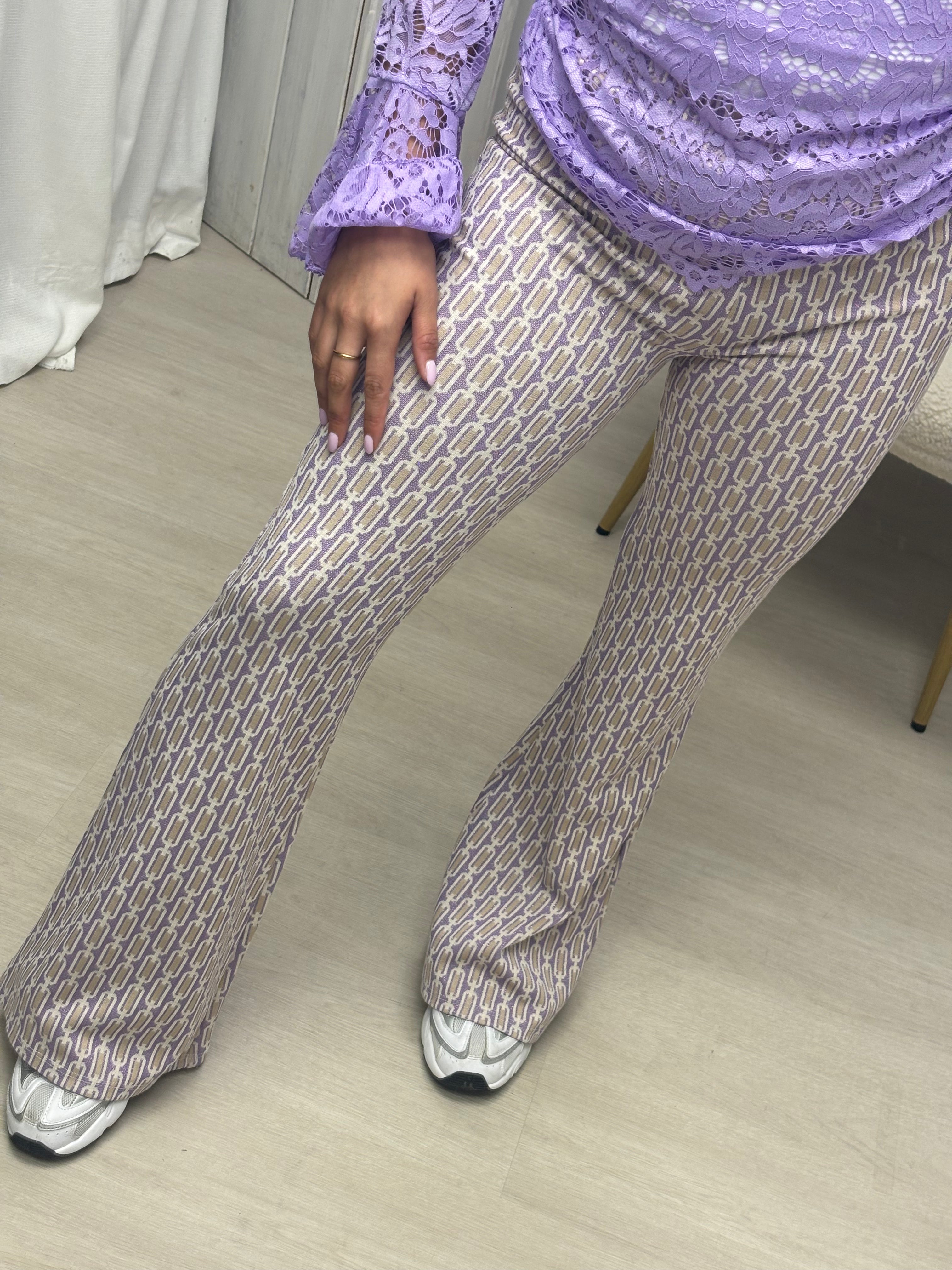 Flare broek