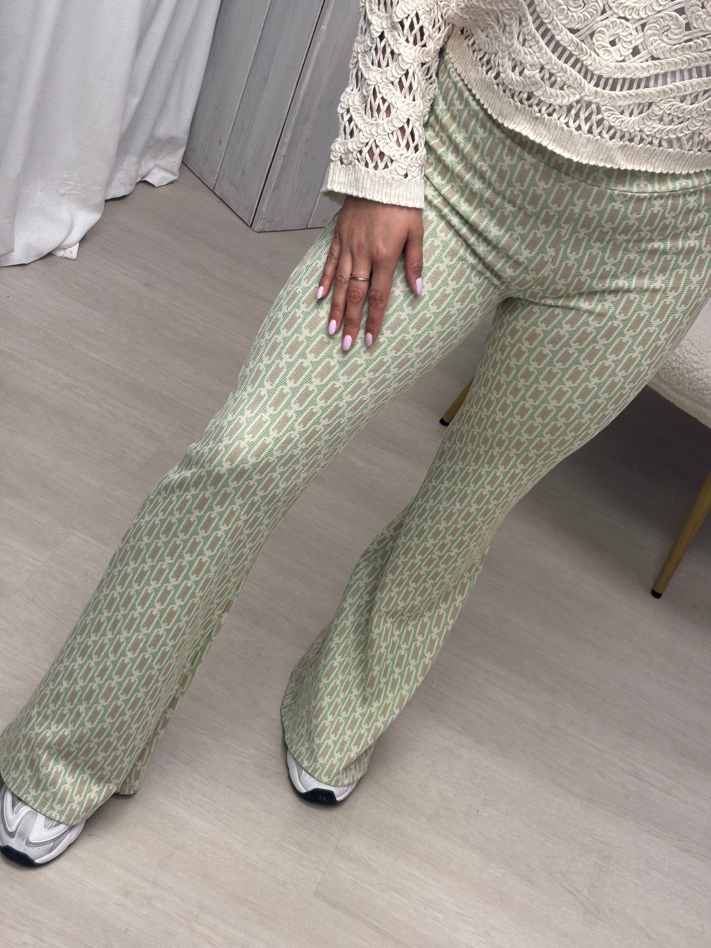 Flare broek