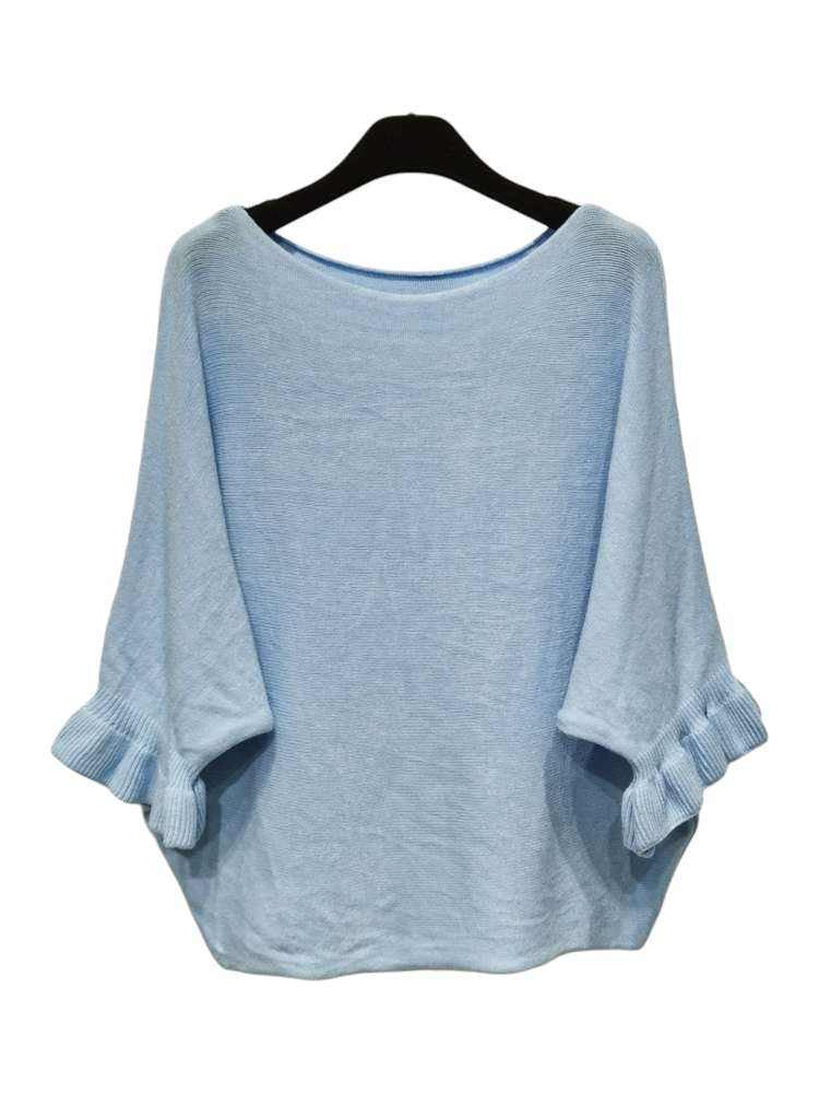Sally soft trui bleu