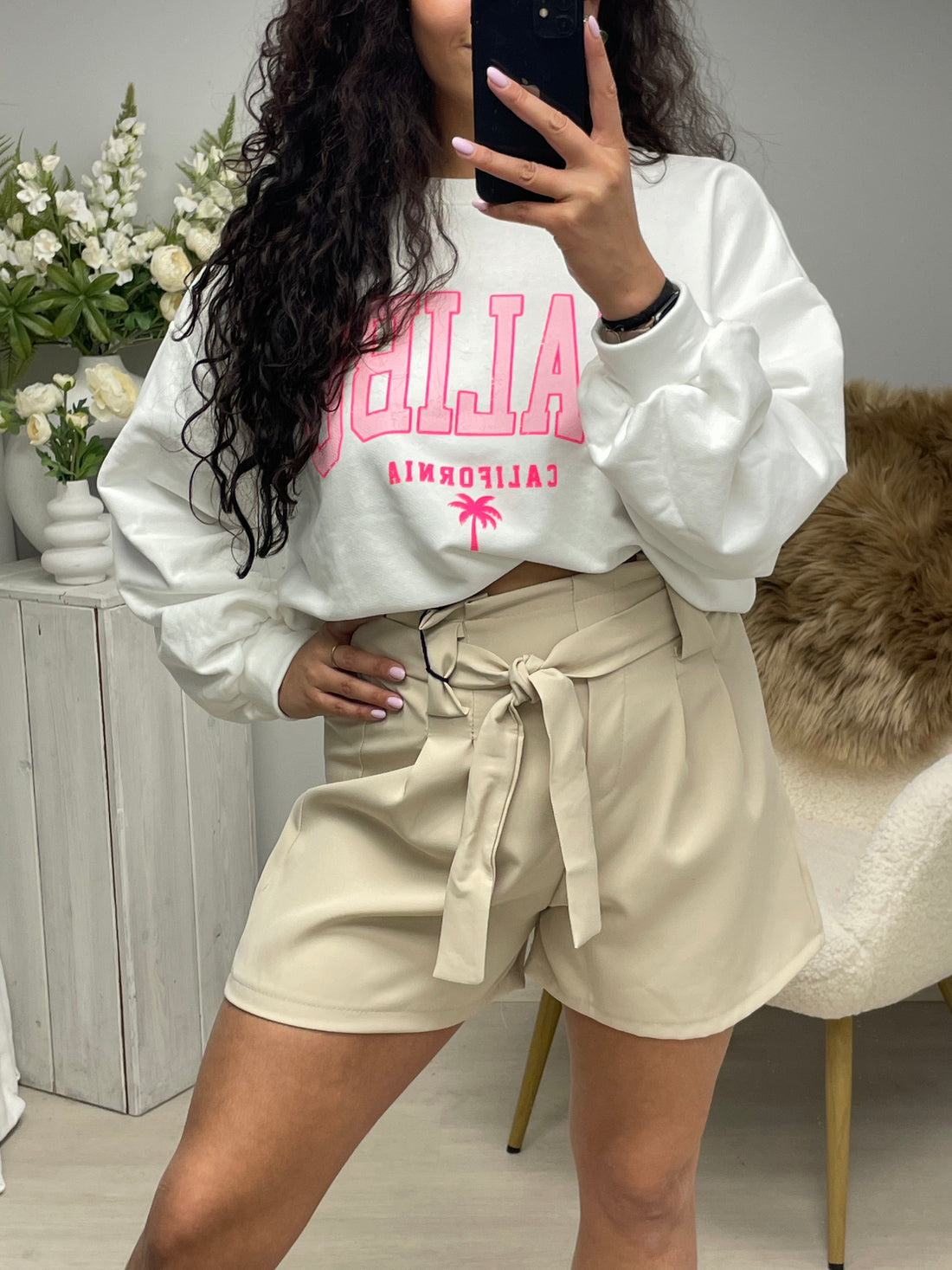 Shorts beige