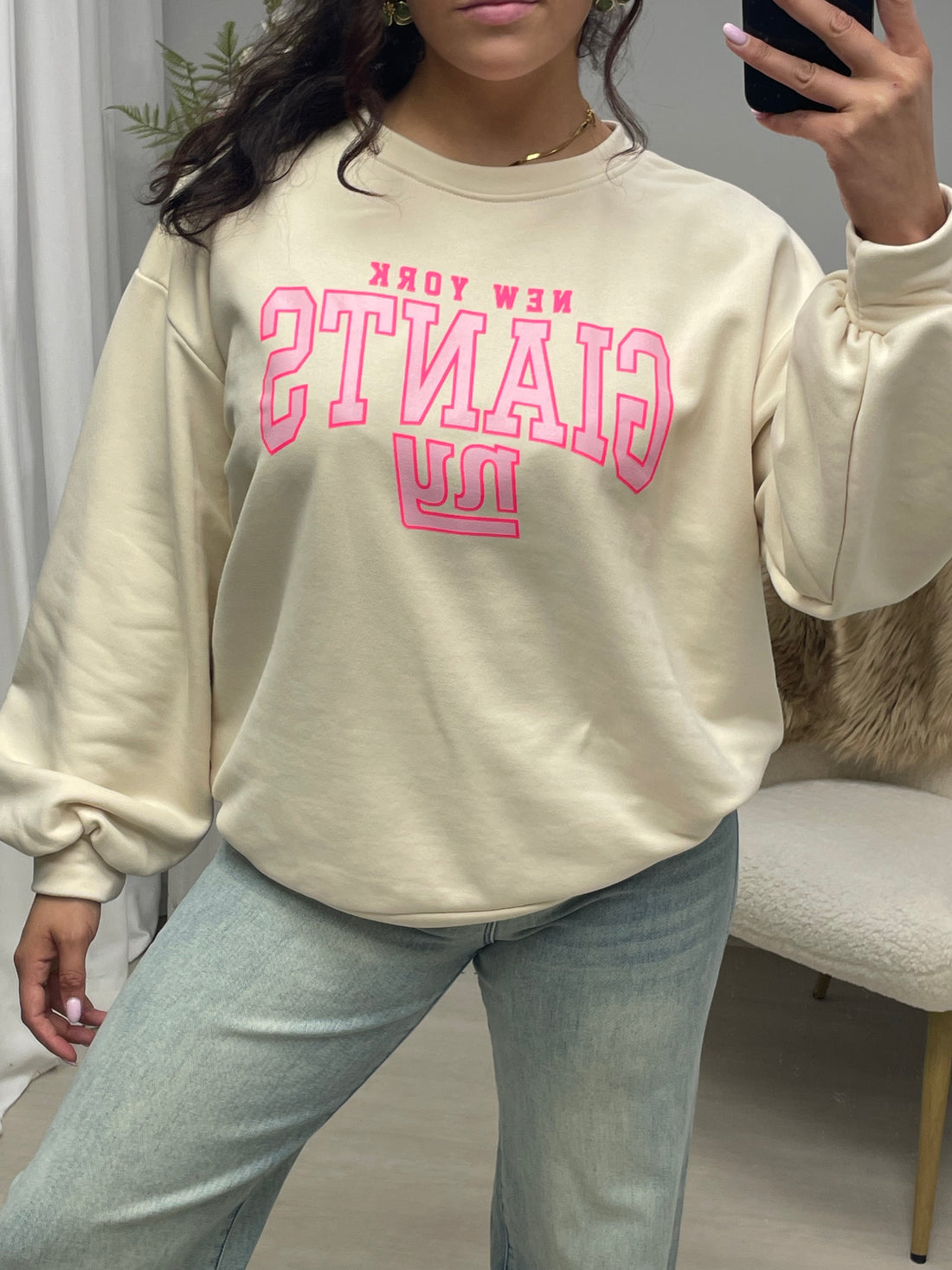 Sweater Giants Cream