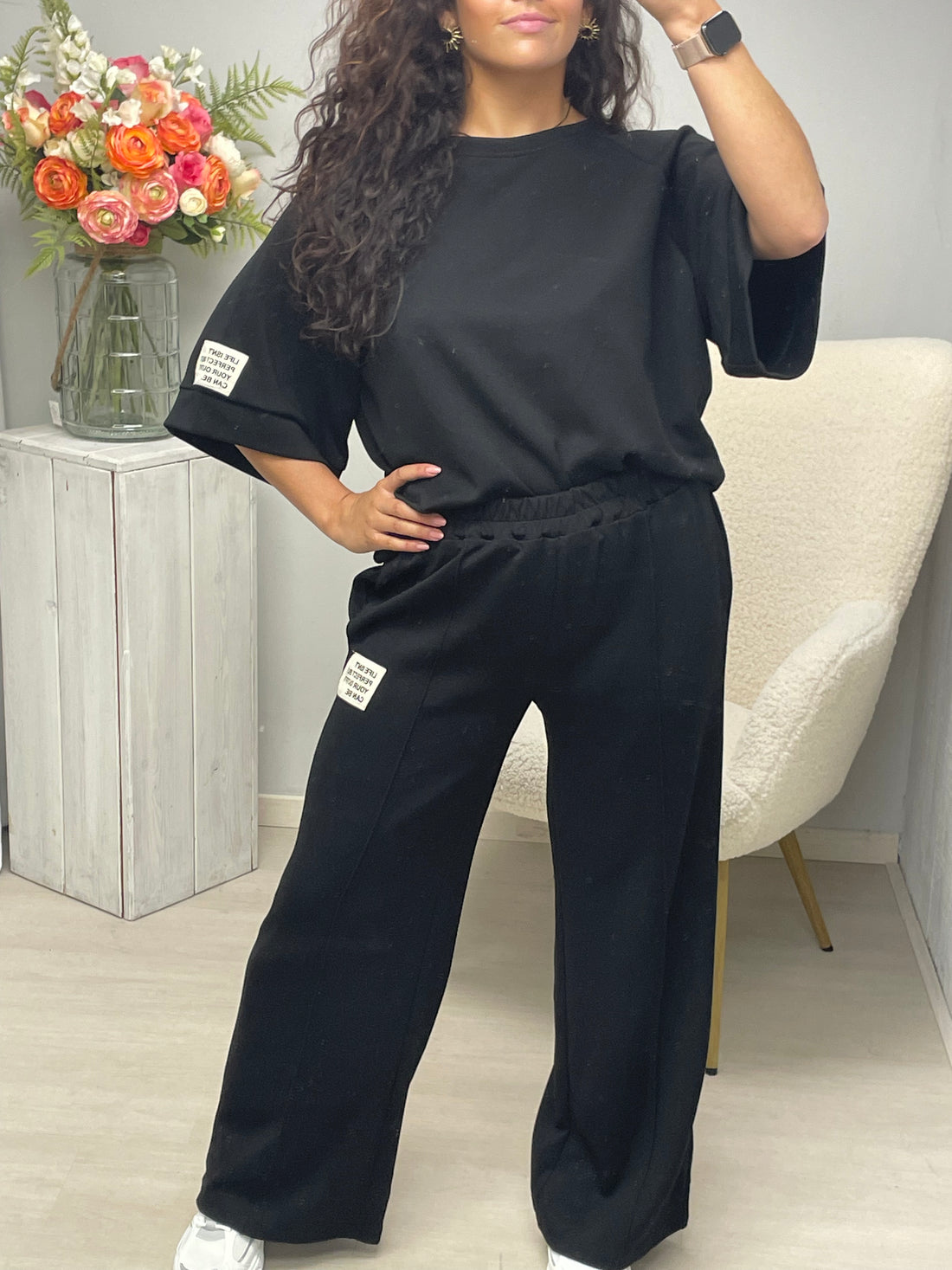 Comfy patch zwart
