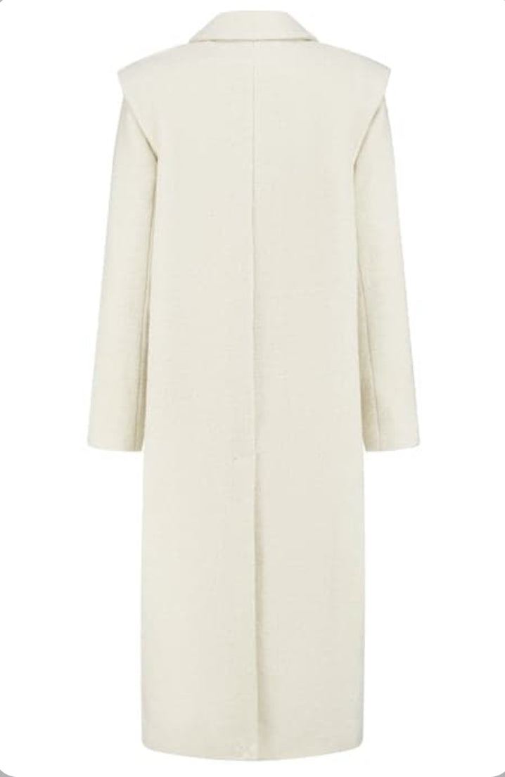 FIFTH HOUSE- Azar oversized coat pearl