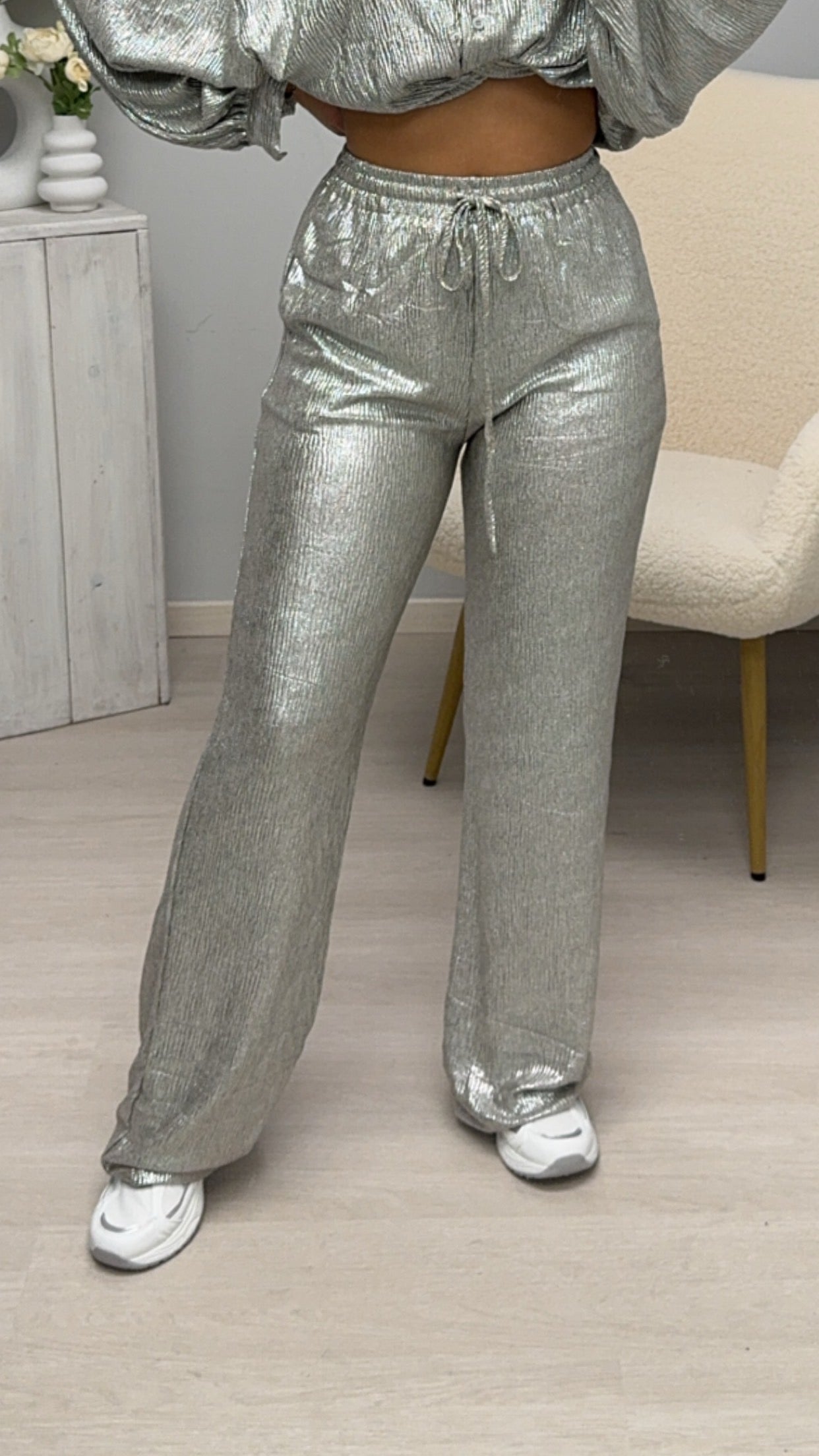 Chloé Silver Trouser