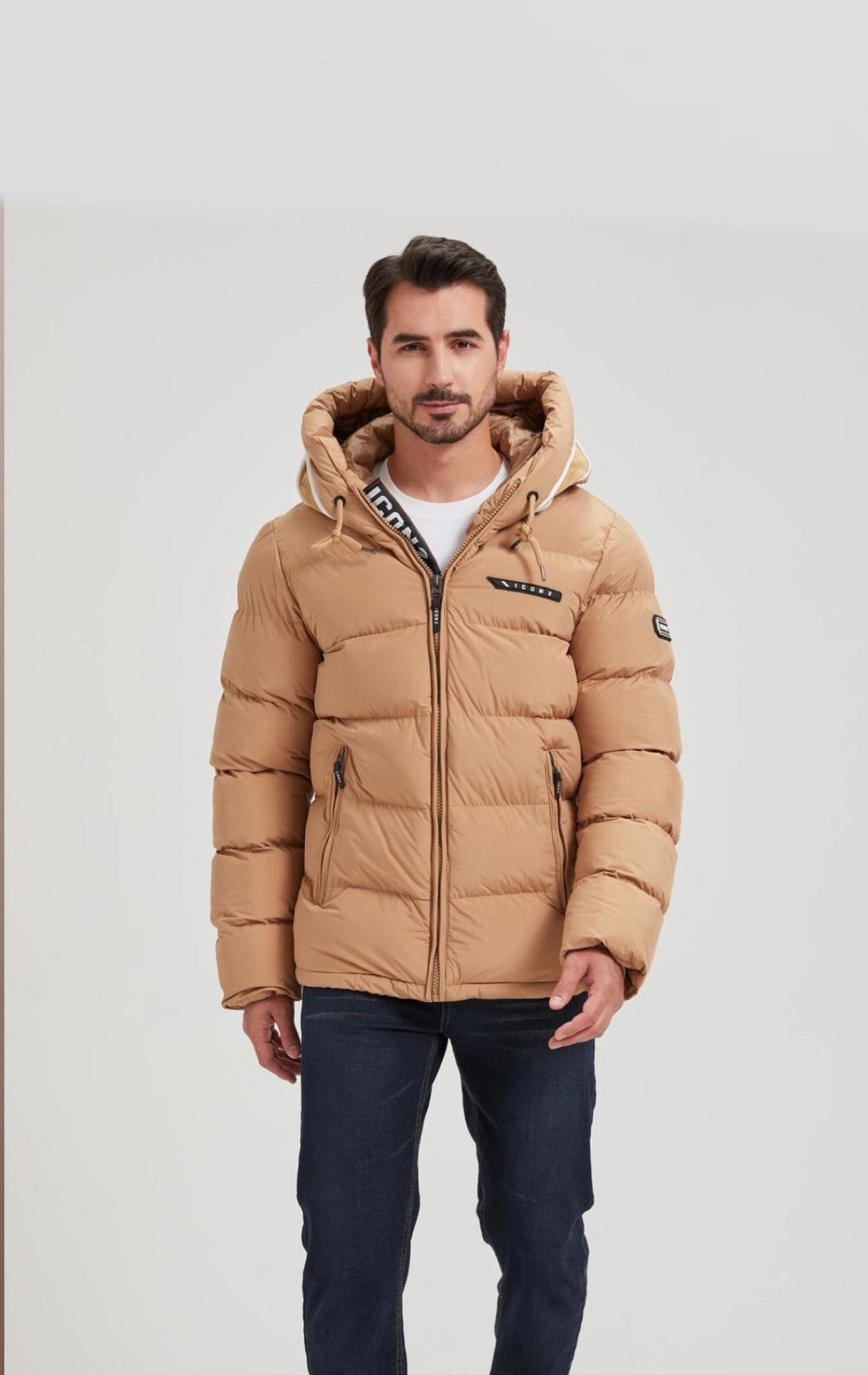 Icon2 Puffer Jas Camel