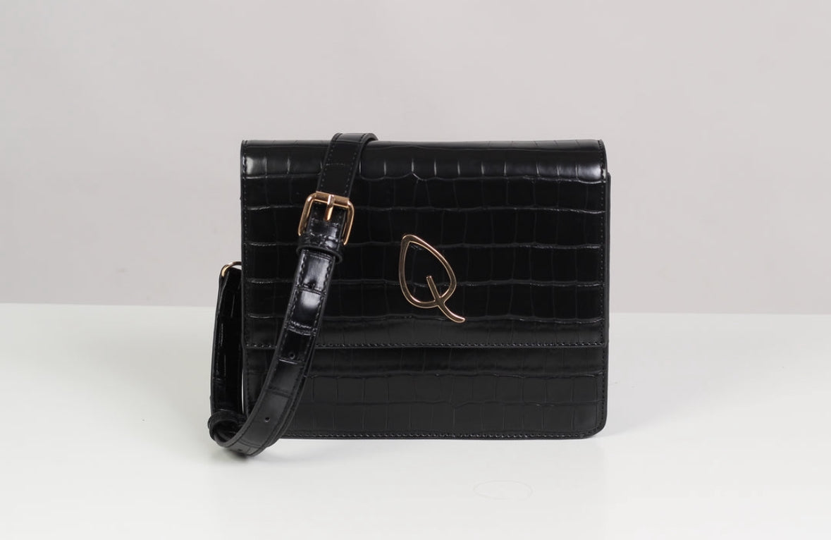 Qustoz Gina The Black Classic Bag