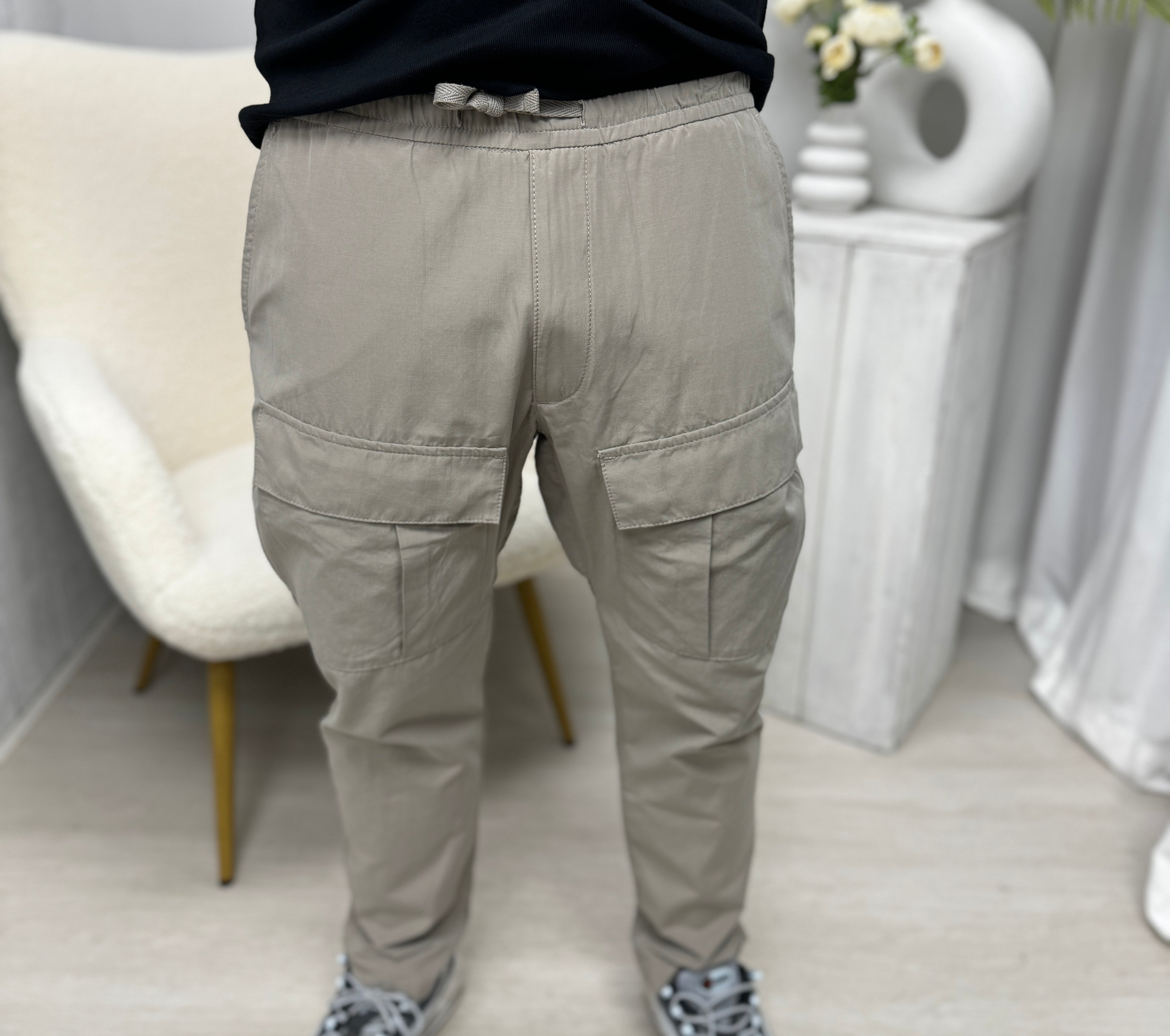 Cargo broek Grijs