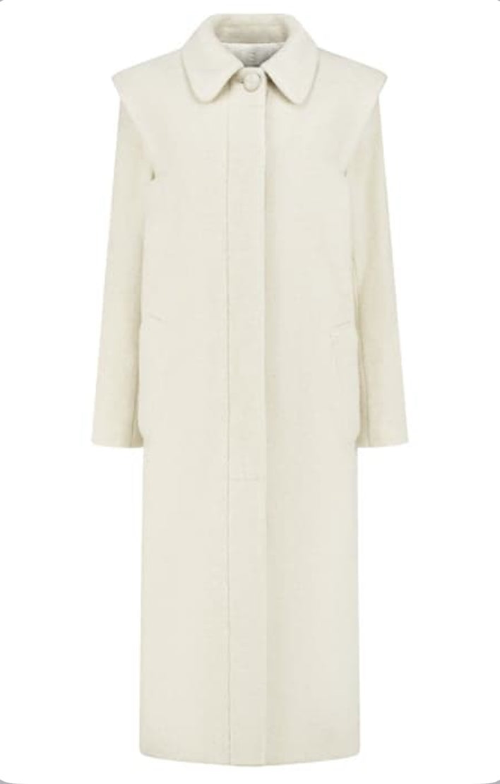 FIFTH HOUSE- Azar oversized coat pearl