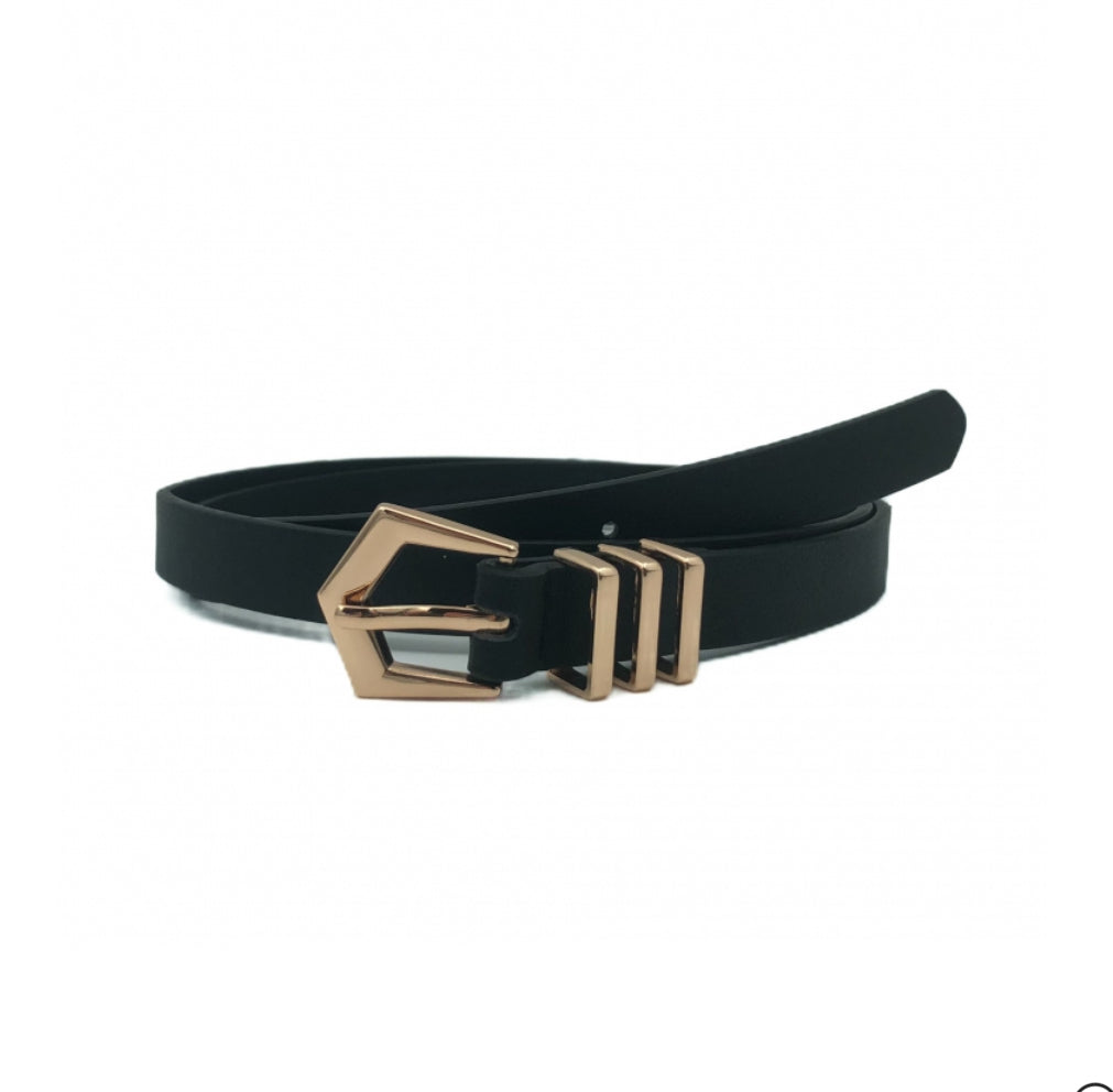 Pien PU Belt 2 cm Black