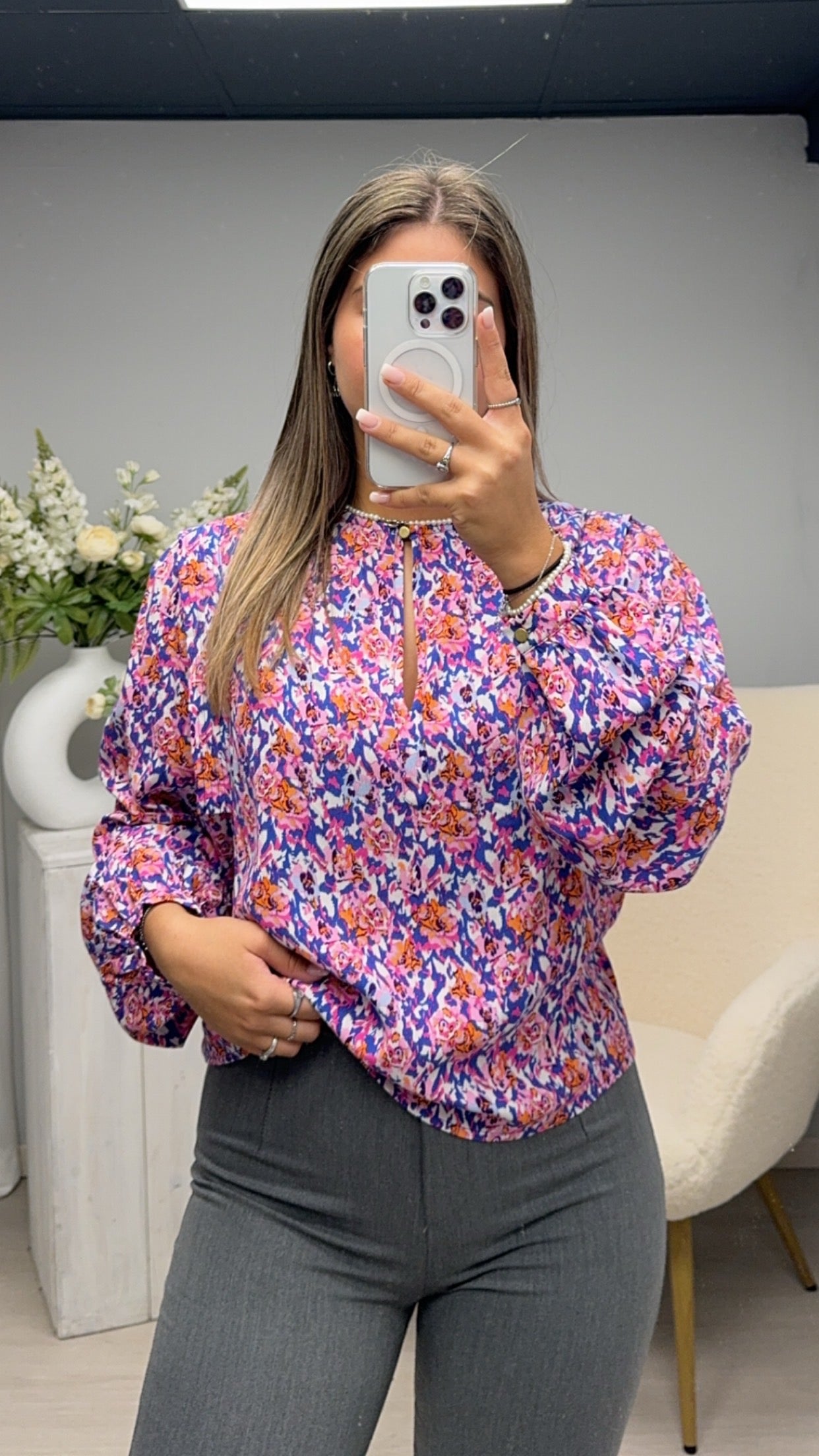 Mj Flower Blouse