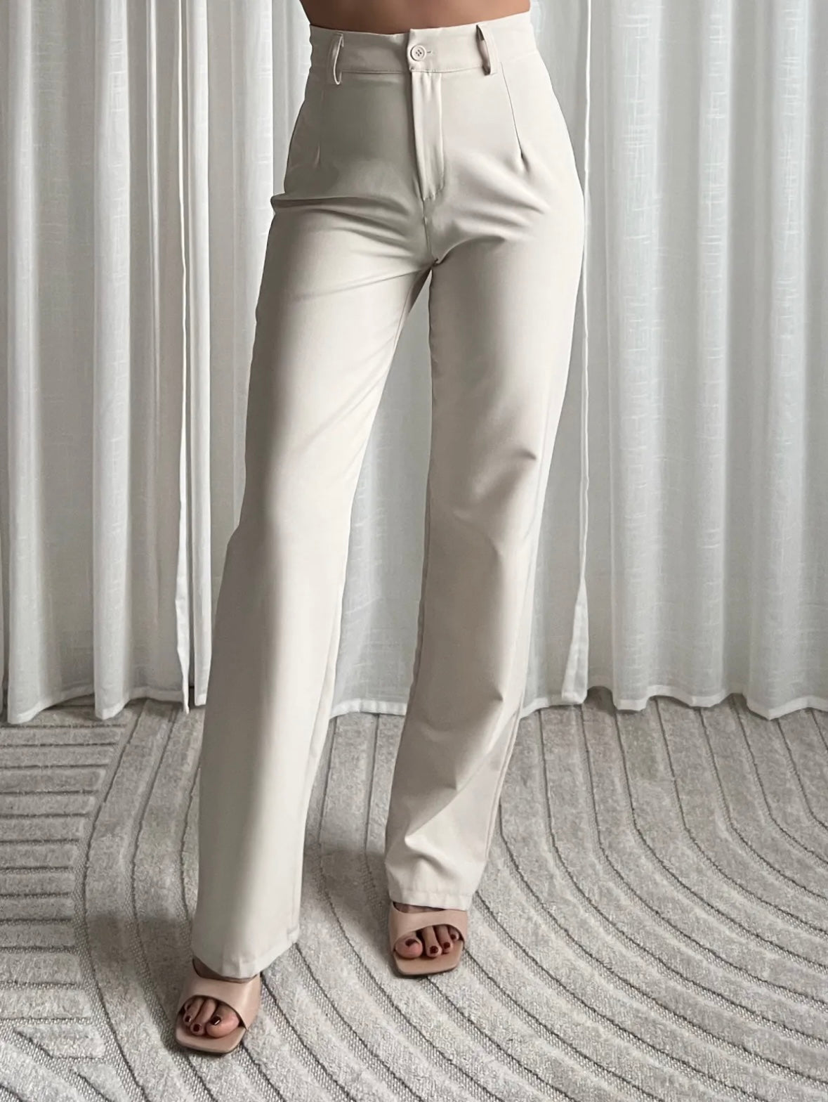 Joan pantalon Cream