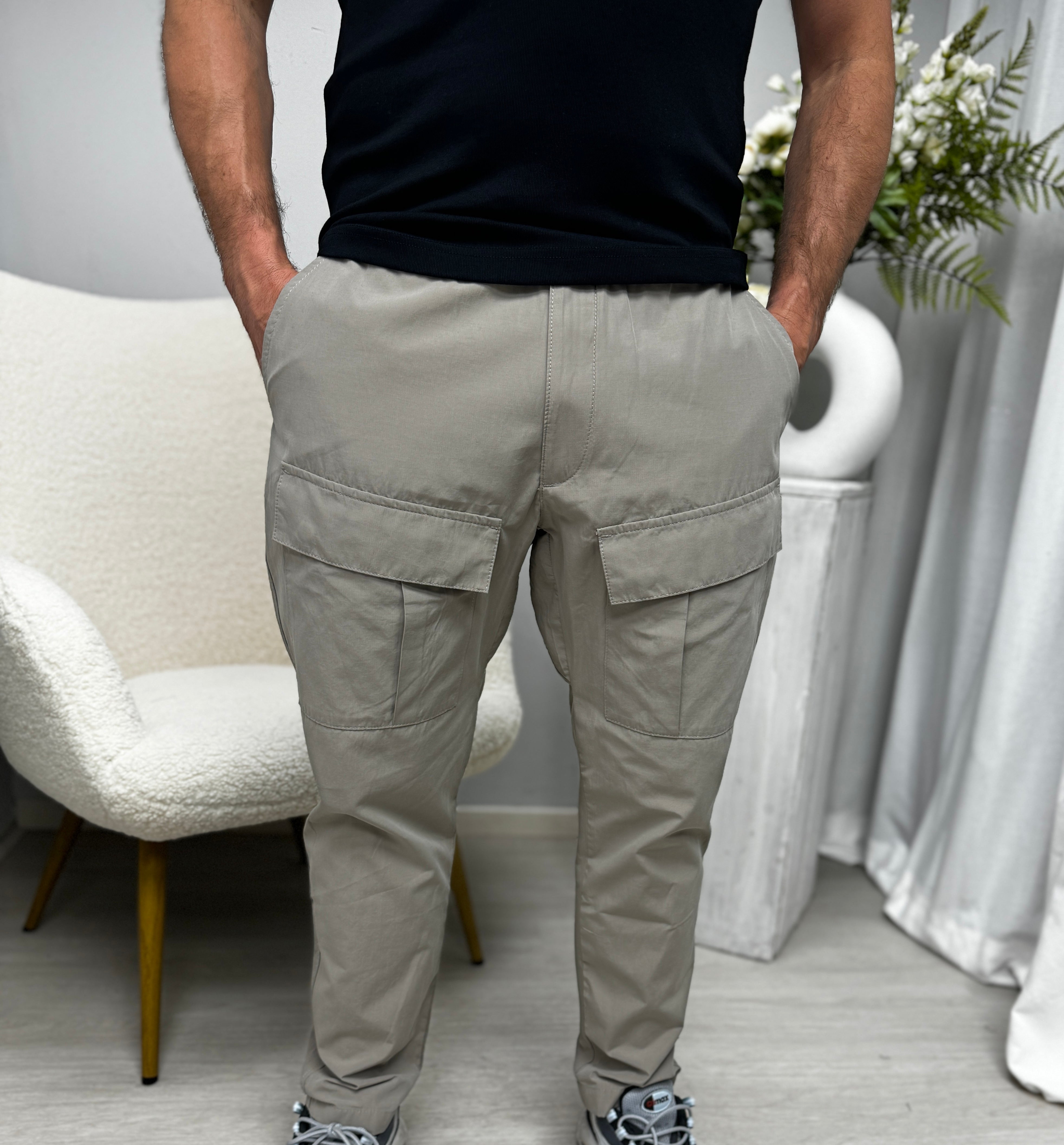 Cargo broek Grijs