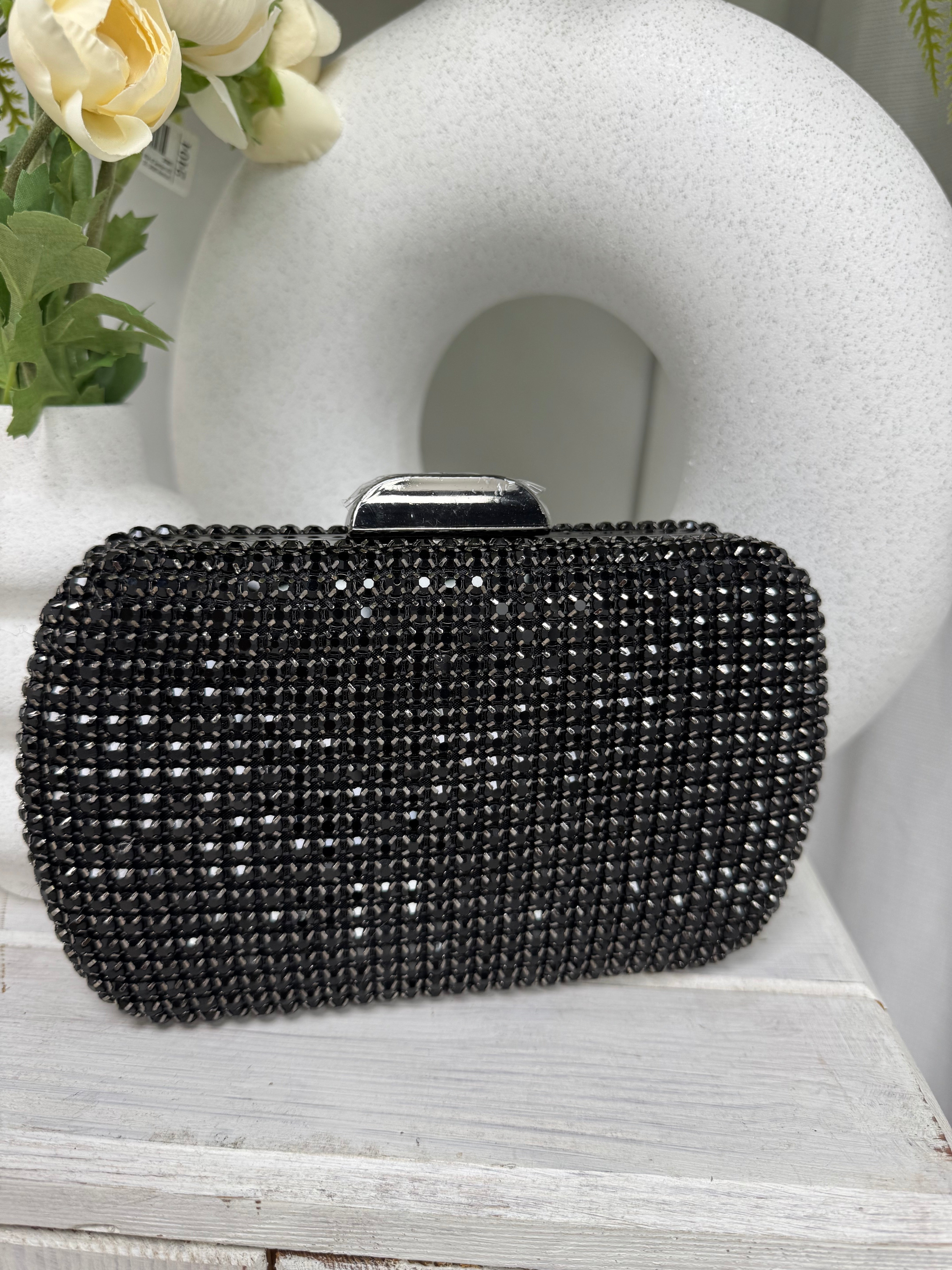 Diamond Clutch zwart