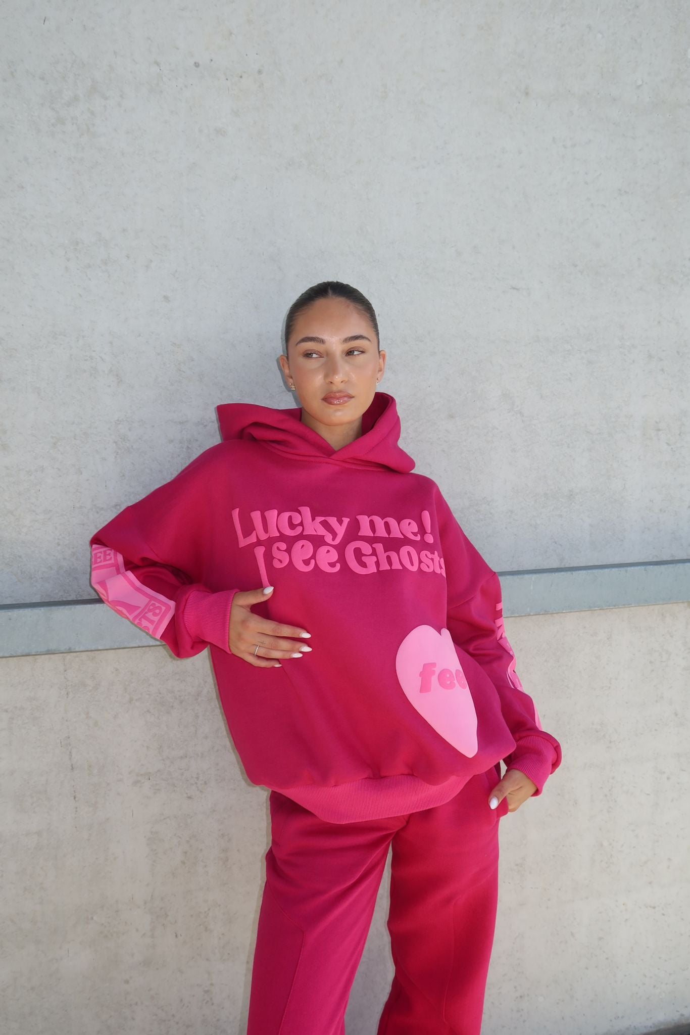 GHOST TRACKSUIT – PINK