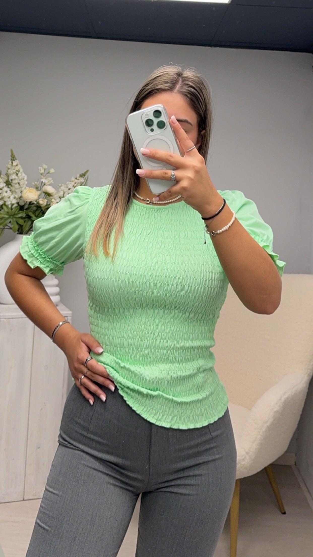 Mj Mint Top