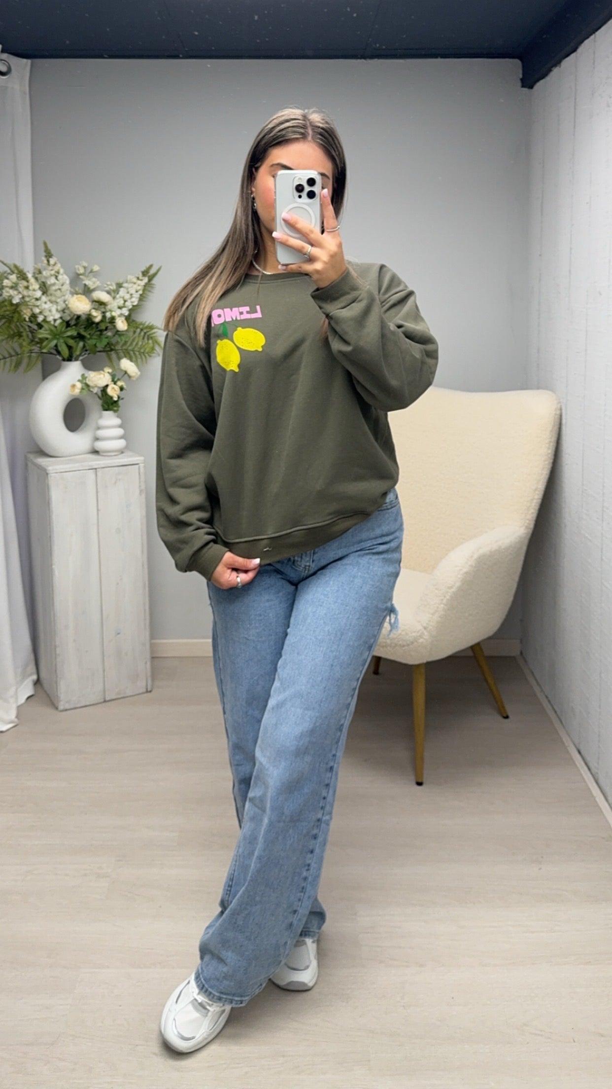 Limoncello sweater Groen