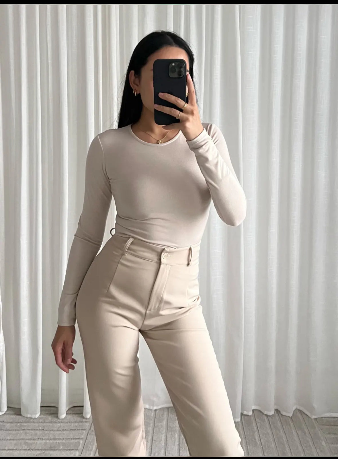 Lola top beige