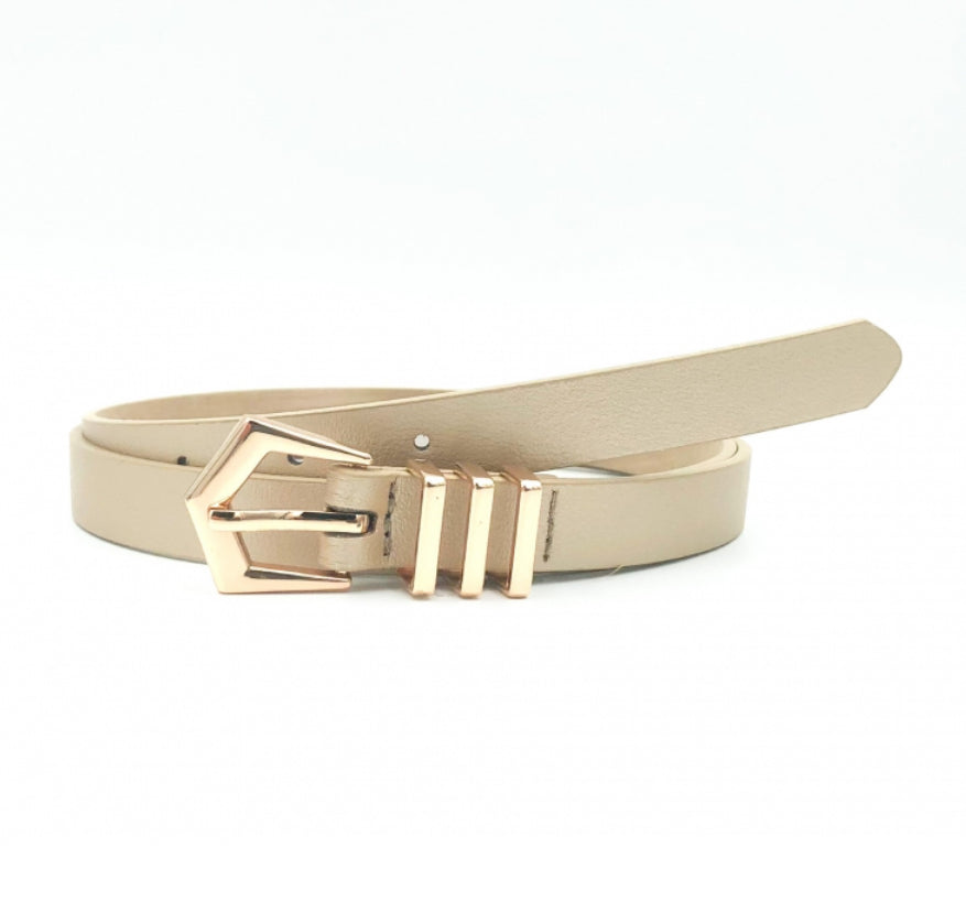 Pien PU Belt 2 cm Gold