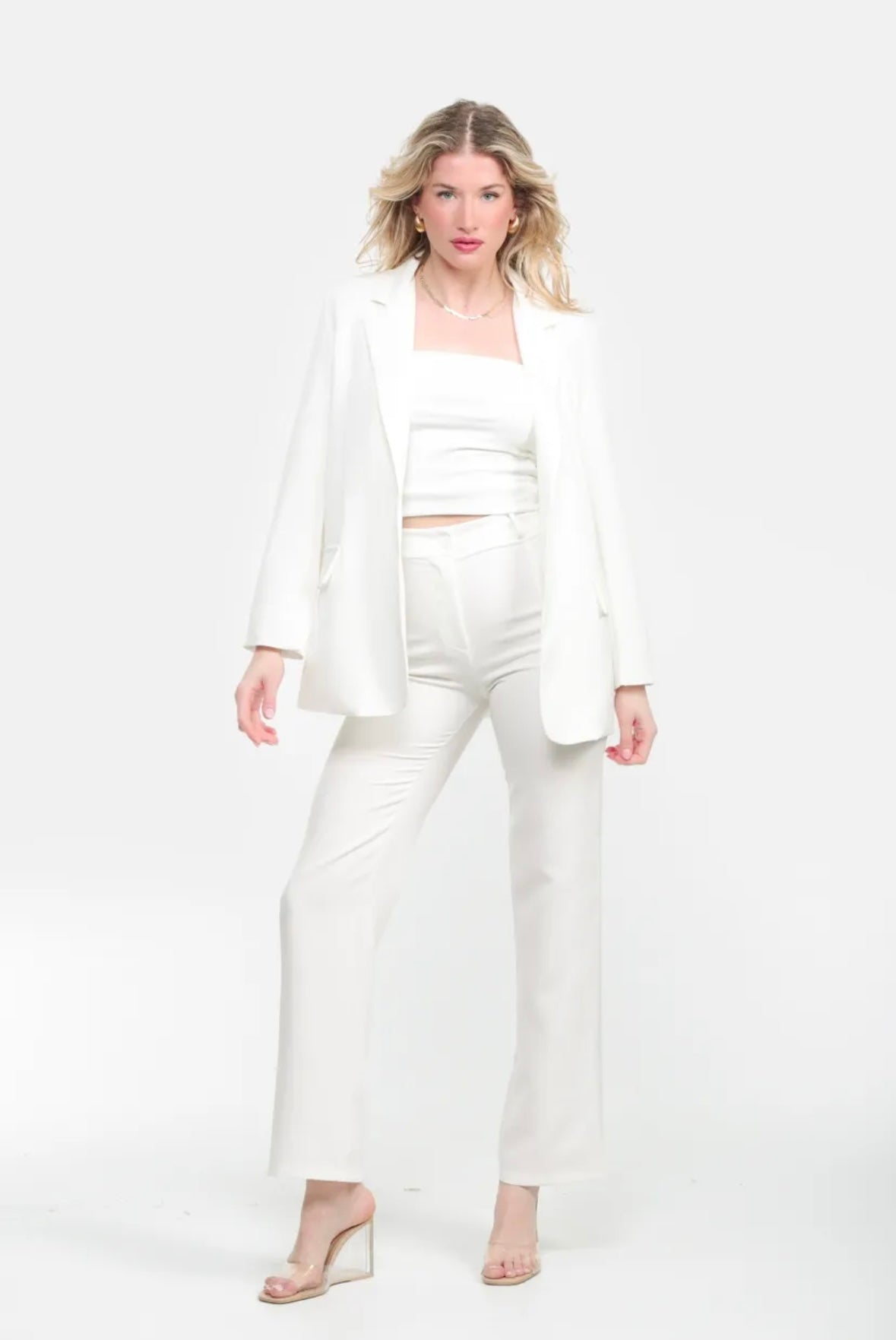 Joan pantalon White