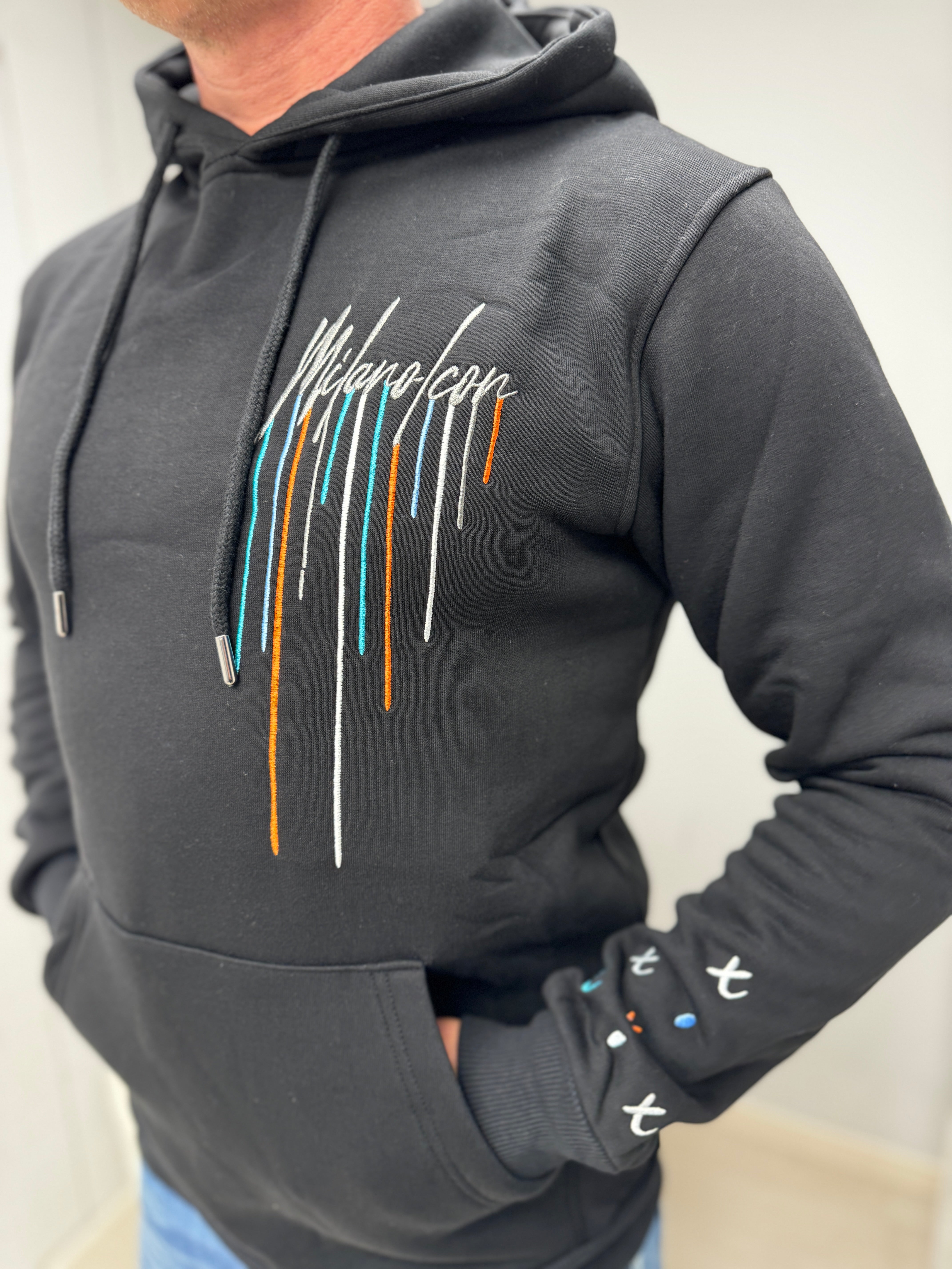 Milano Icon Hoodie Zwart