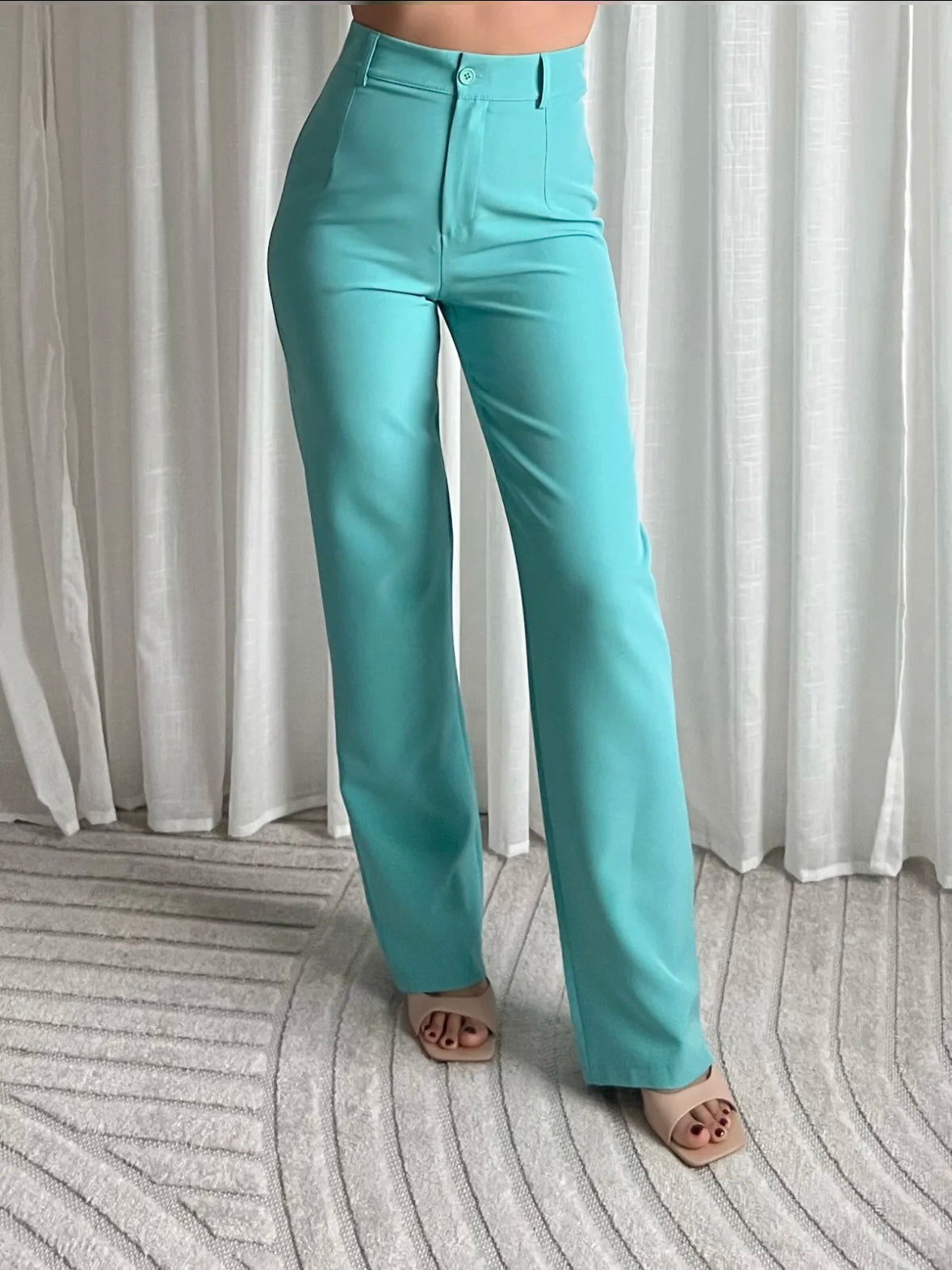 Joan pantalon Turquoise