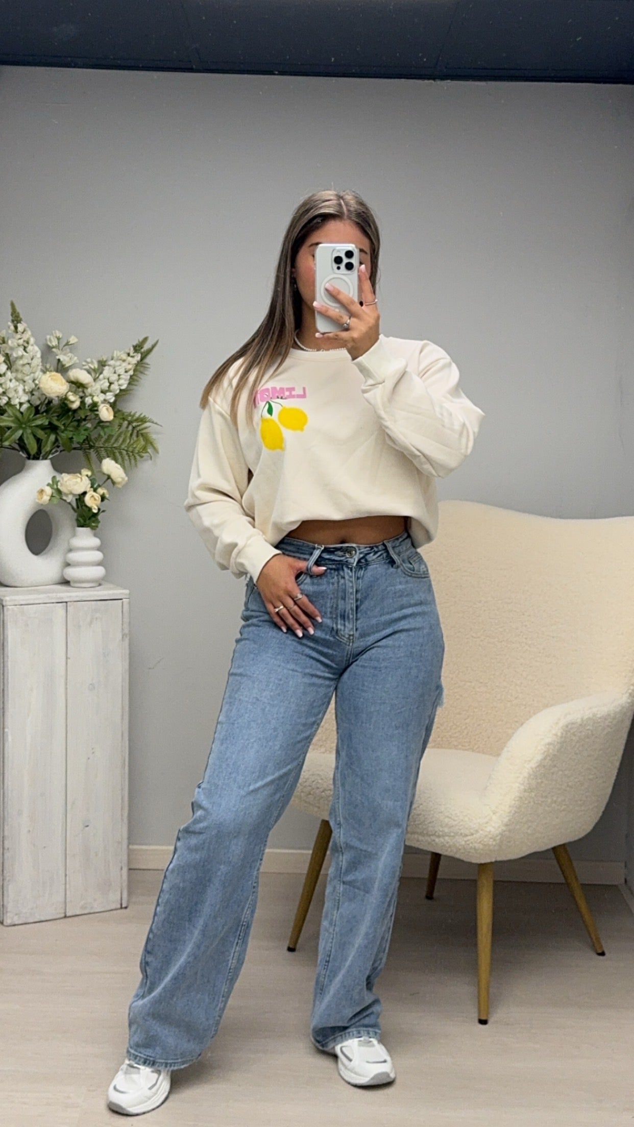 Limoncello sweater Creme