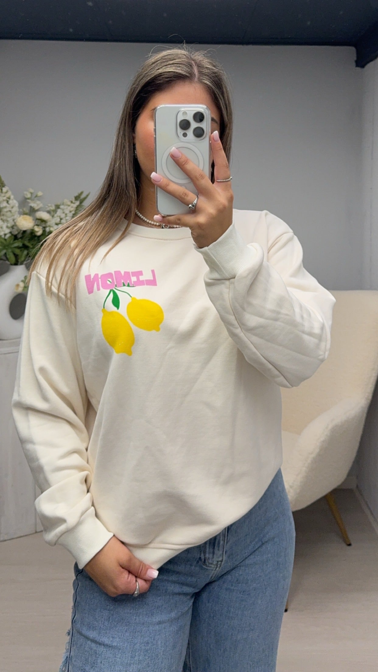 Limoncello sweater Creme