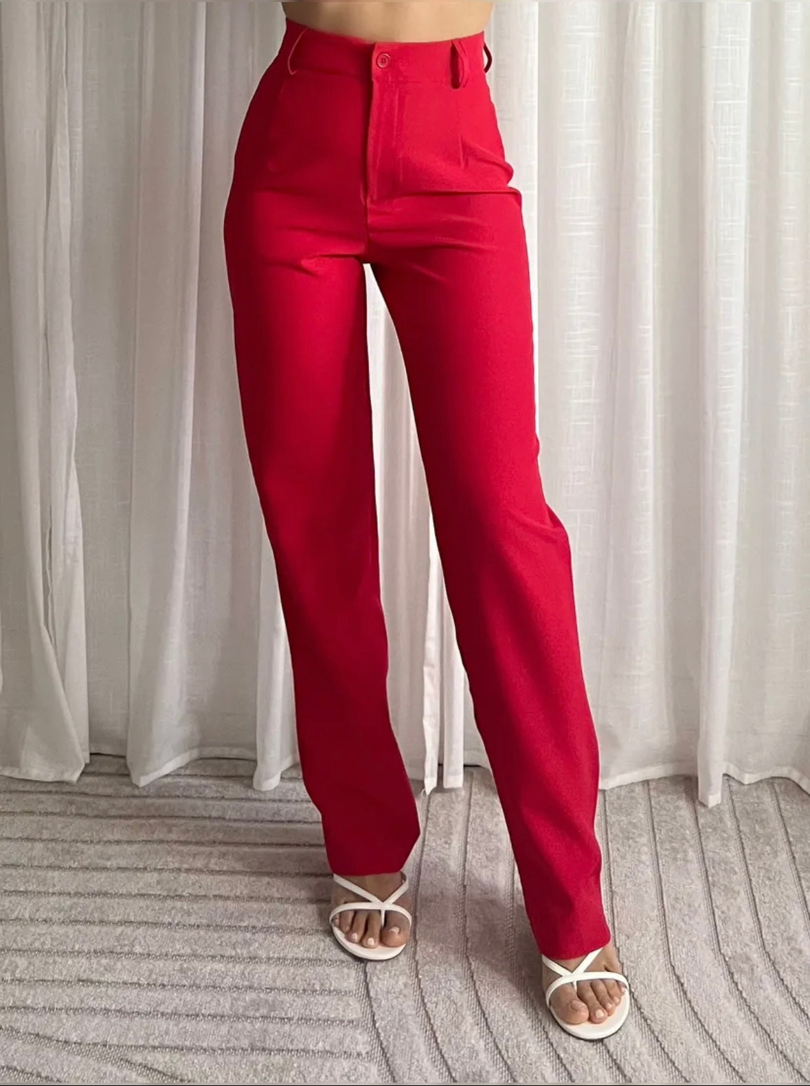 Joan pantalon Red