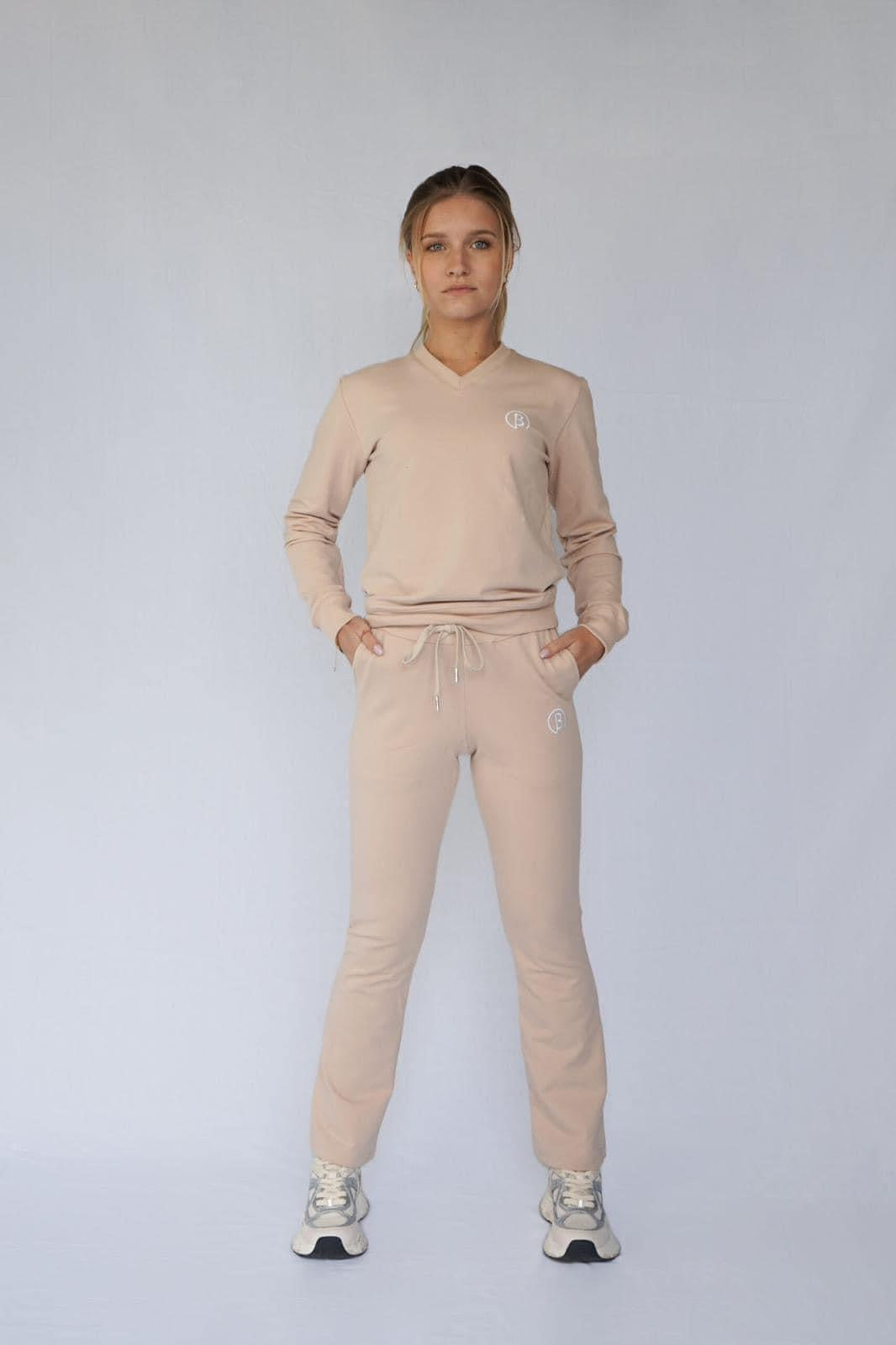 Biziki Flaired joggers Beige