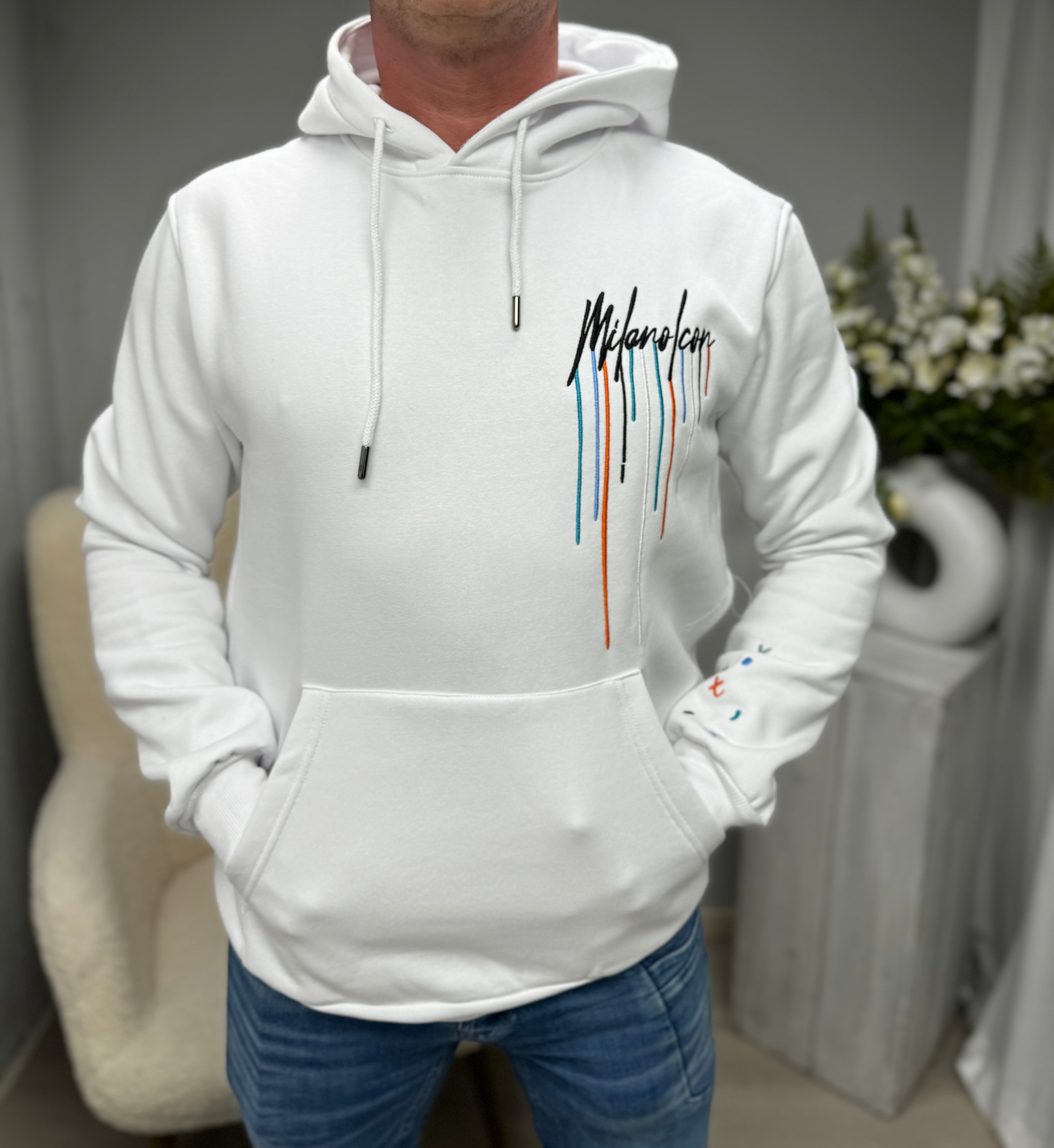 Milano Icon Hoodie Wit