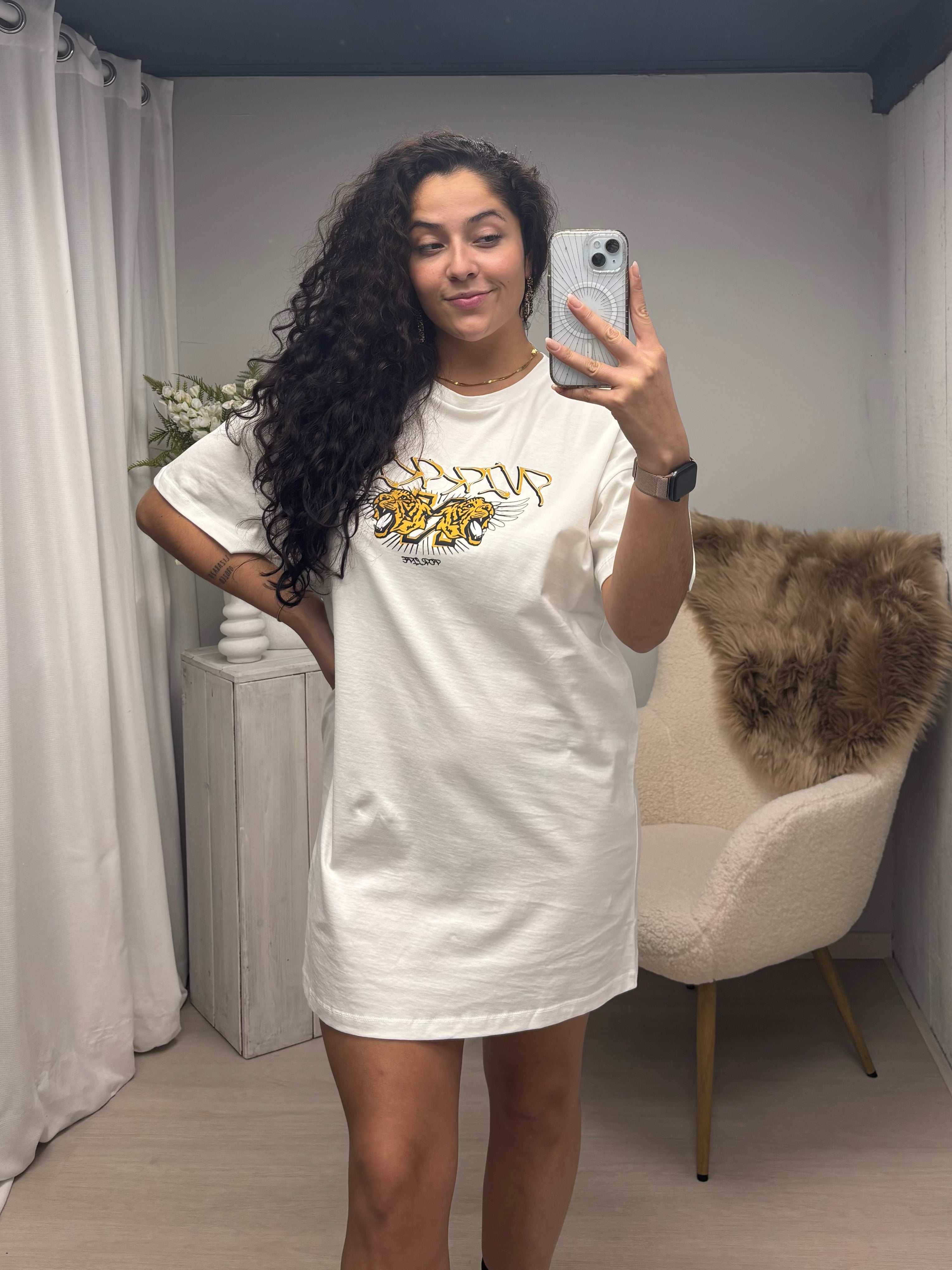 Nikki rock t-shirt dress