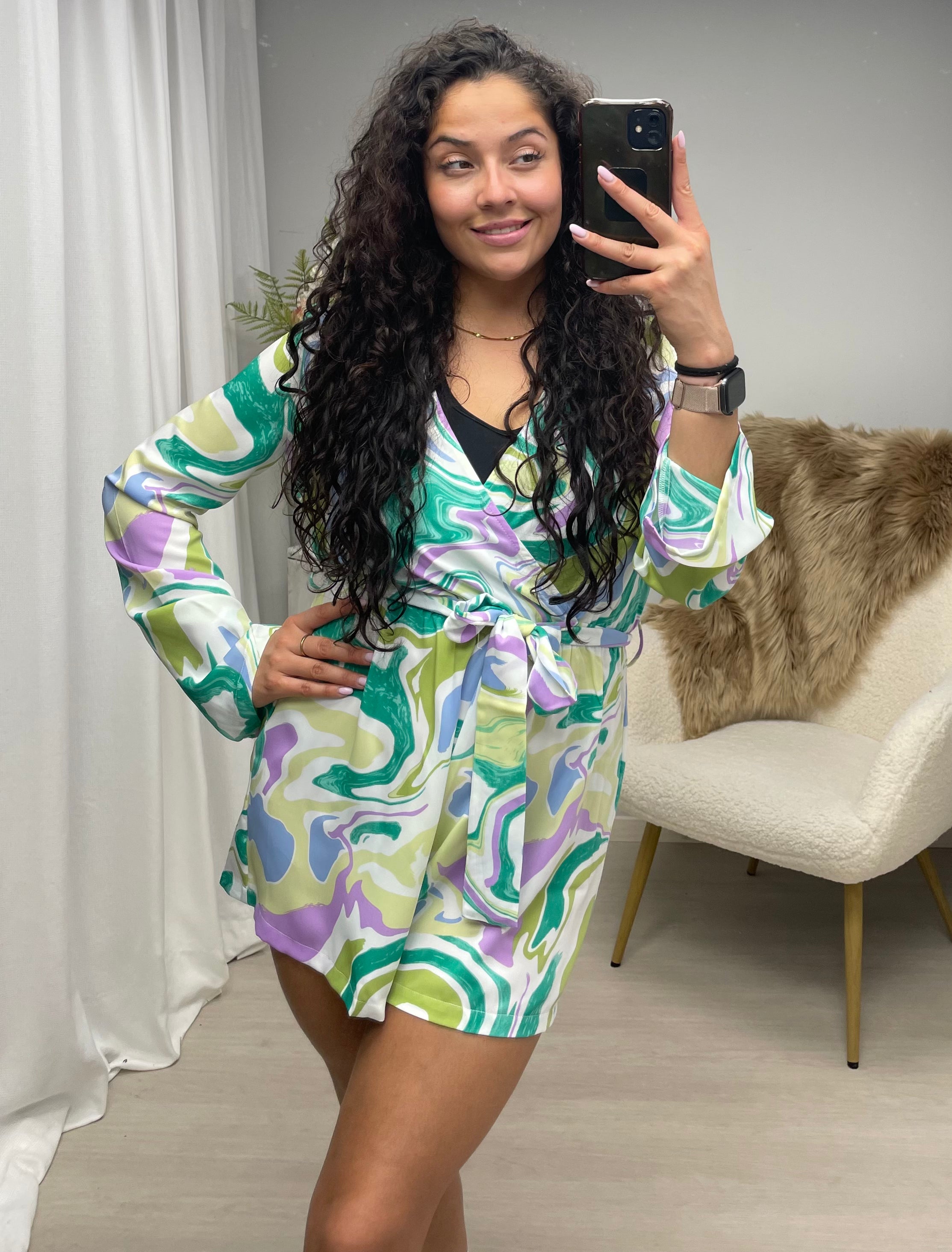 Playsuit green