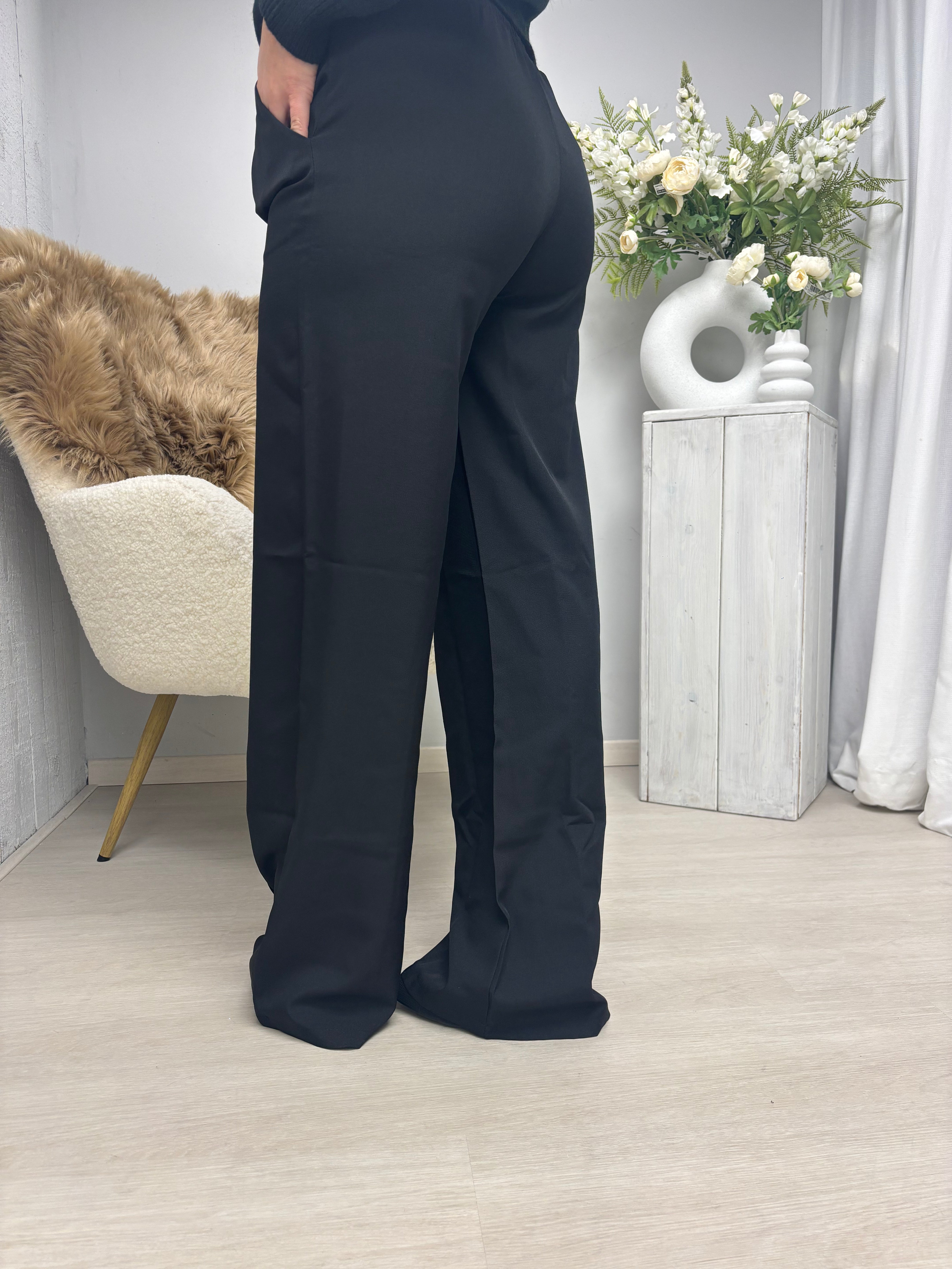 Pantalon zwart