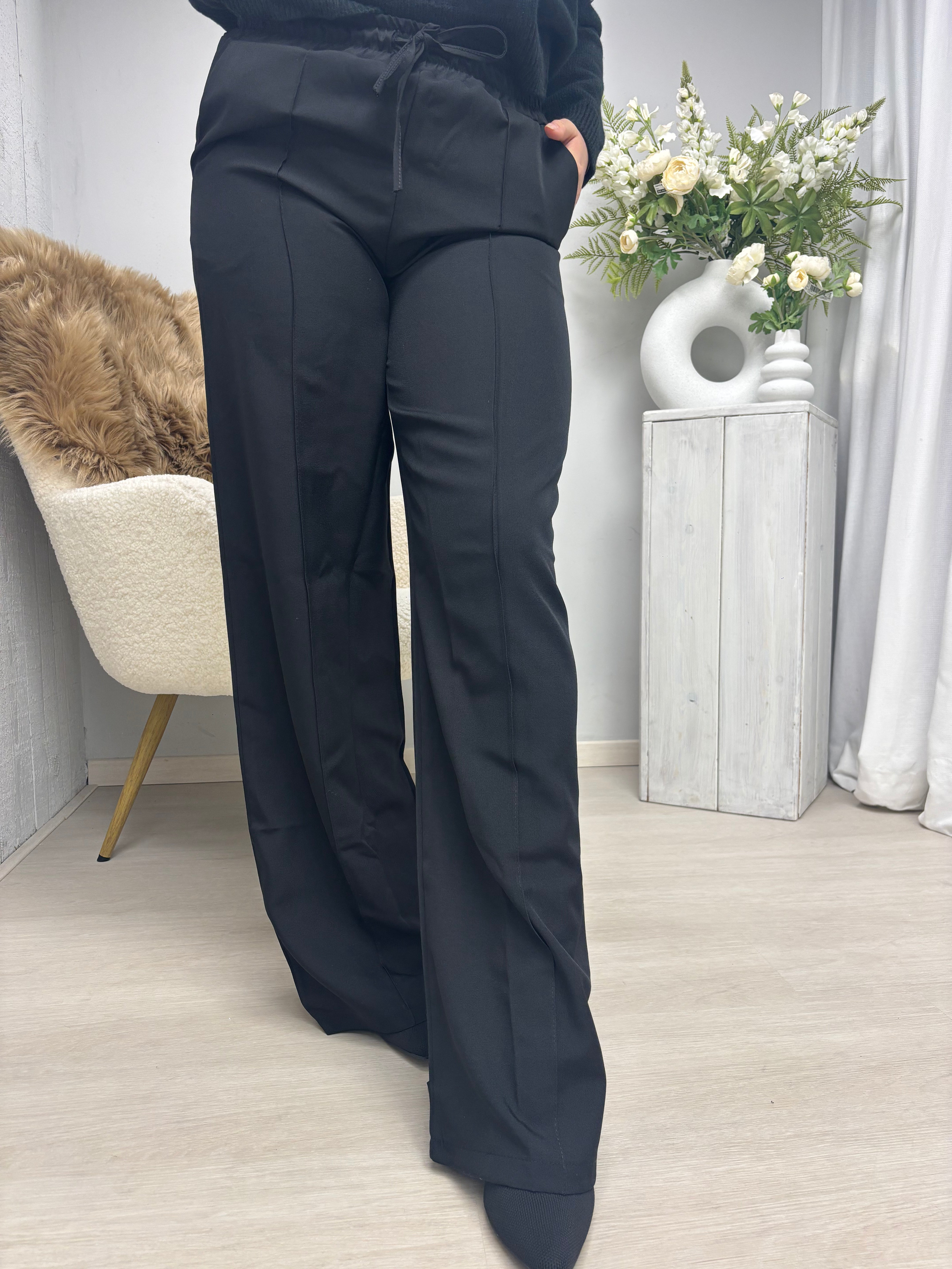 Pantalon zwart