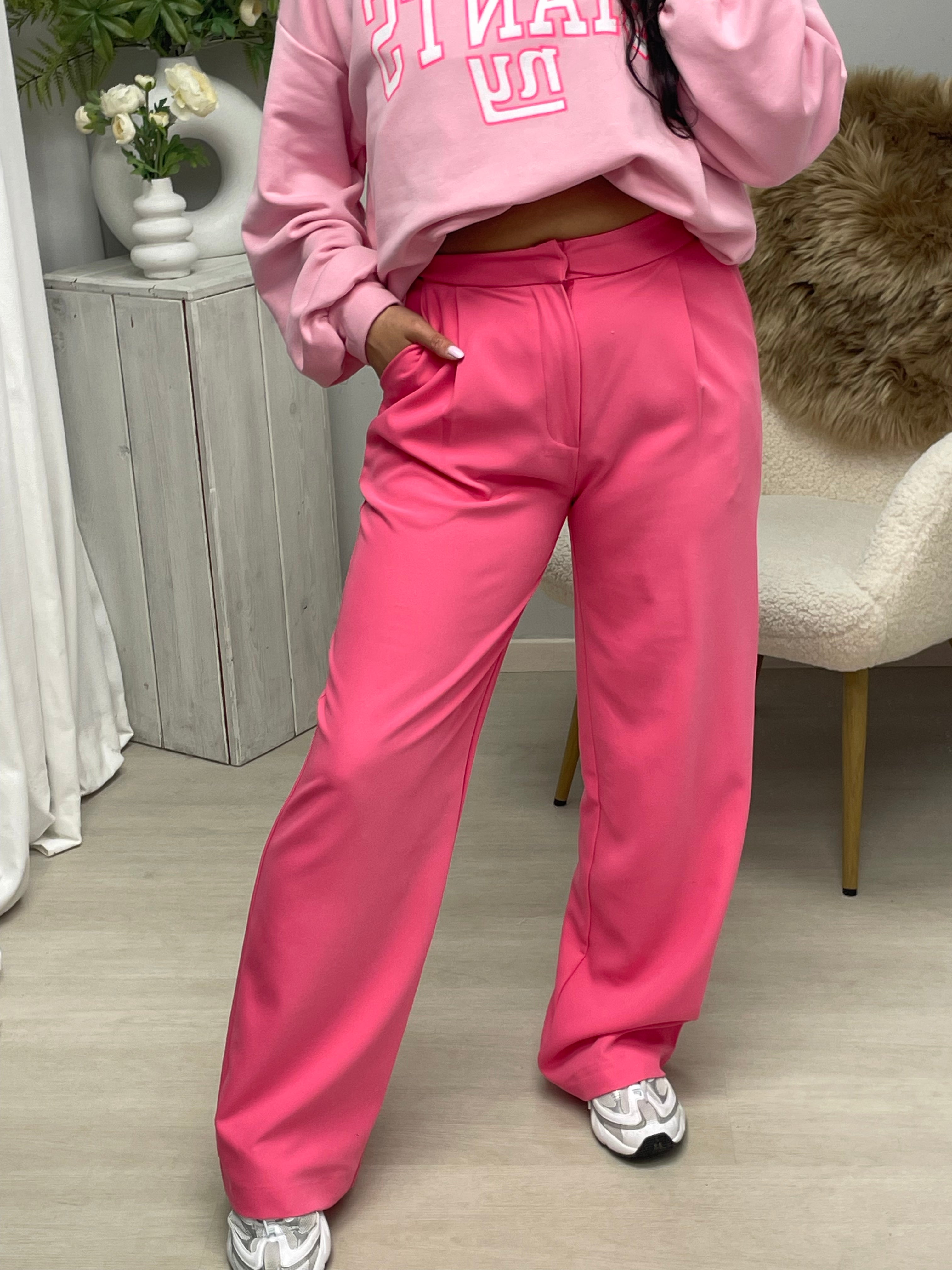 Pantalon fuchsia