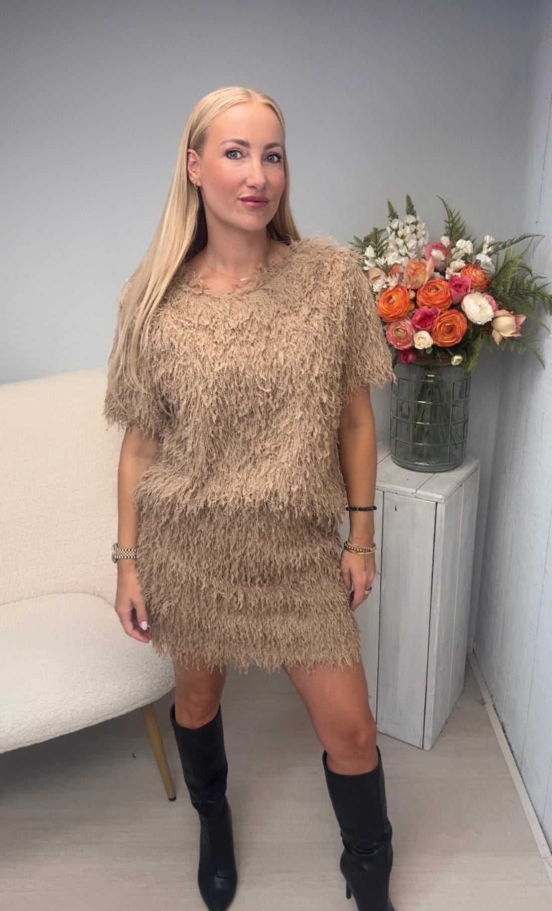 Feather top